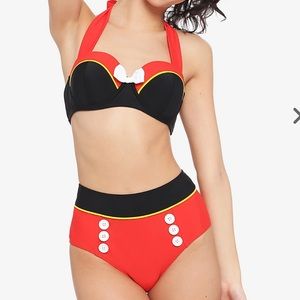 Disney Mickey Mouse Bikini Top & Bottoms